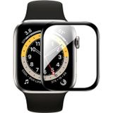 Eldenör Apple Watch 7-8 41mm 3D PMMA Kavisli Full Cam Ekran Koruyucu PET-(5775)