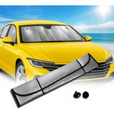 Eldenör Araç Ön Cam Güneş Koruma Isı Önleyici Katlanabilir Model Fiat Egea Honda Civic Ford Focus Dacia Duster