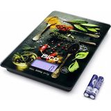 Eldenör Cam Mutfak Tartısı Terazi LCD Ekran 5kg/1gr Pilli Gr/oz/ml/ıb Ölçüm İ11-028 BX40