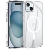 Eldenör Hoco iPhone 15 Plus Anti-Fall Darbe Önleyici Airbag Manyetik Magsafe Silikon Kılıf-(5775)