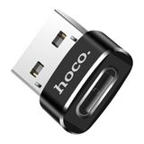 Eldenör Hoco Ua6 Erkek USB To Dişi Type-C Dönüştürücü Çevirici ADAPTÖR-(5775) - Siyah