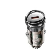 Eldenör HOCO Z53 Sight Single PD30W Type-C Girişli Araç Çakmaklık Hızlı Şarj Aleti-(5775)