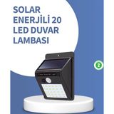Eldenör IP65 Dayanıklı Solar Enerjili Dış Cephe Aydınlatma