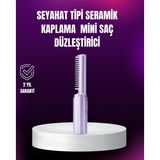 Eldenör Kablosuz USB Şarjlı Saç Düzleştirici Tarak – Seyahat Boy