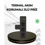 Eldenör Masa Üstü Çoklu Priz USB ve Type-C Çıkışlı Güç Dağıtıcı