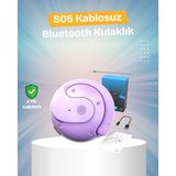 Eldenör S05 Kablosuz Kulaklık – Küçük Kulak Yapılarına Uygun Kayma Yapmayan Tasarım