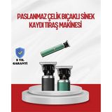 Eldenör Saç Sakal Ense Paslanmaz Çelik T-Bıçak Vücut Tıraş Makinesi