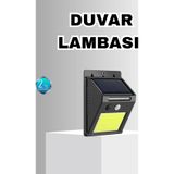 Eldenör Solar Güçlü LED Dış Mekan Lambası – Güneş Enerjisiyle Şarj Olan Sensörlü Bahçe Işığı