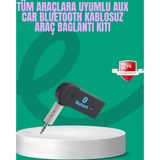 Eldenör Taşınabilir Bluetooth AUX Araç Müzik ve Konuşma Kiti