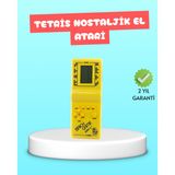 Eldenör Taşınabilir El Aterisi Gameboy – Klasik Tetris Oyunu, Pil ile Çalışan Mini El Konsolu
