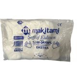 Eldiven Pet Şeffaf Makitami 100 Lü*100 Ü