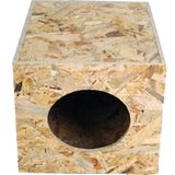 Eldo Design Kedi Evi Dış Ortam Uygun Ahşap Kedi Evi Osb 34x27x24 cm