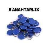 Electrima Manyetik RFID Keyfob Göstergeç Anahtar 5'li