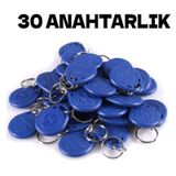 Electrimax Manyetik Anahtarlık RFID Keyfob Göstergeç Tag 30'lu