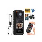 electroawm 2.7K Ultra HD Mini Aksiyon Kamera Manyetik Tasarım Döner Lens Wi-Fi Uygulama Destekli