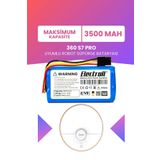 Electroll 360 S7 Pro Batarya (Maksimum Kapasite) 3500MAH Pil Akıllı Robot Süpürge Batarya Değişimi