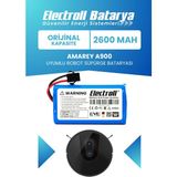 Electroll Amarey A900 Uyumlu Batarya (Orijinal Kapasite) 2600mah Pil Robot Süpürge Batarya Değişimi