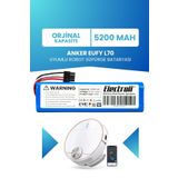 Electroll Anker Eufy L70 Uyumlu Batarya (ORJİNAL KAPASİTE) 5200mah Pil Akıllı Robot Süpürge Bataryası Değişimi