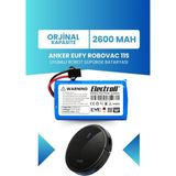 Electroll Anker Eufy Robovac 11s Batarya (ORJİNAL KAPASİTE) Naccon 14.4v 2600mah Akıllı Robot Süpürge Pili