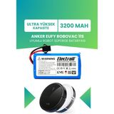 Electroll Anker Eufy Robovac 11S Batarya (Ultra Yüksek Kapasite) Naccon 14.4V 3200MAH Akıllı Robot Süpürge