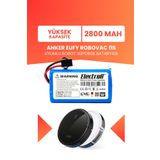 Electroll Anker Eufy Robovac 11S Batarya (Yüksek Kapasite) Naccon 14.4V 2800MAH Akıllı Robot Süpürge Pili
