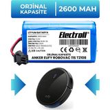 Electroll Anker Eufy Robovac 11s T2108 Batarya (ORJİNAL KAPASİTE) 2.600mah Pil Robot Süpürge Batarya Değişimi