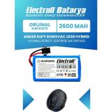 Electroll Anker Eufy Robovac LR30 Hybrid Plus Uyumlu Batarya (Standart Kapasite) 2600MAH Robot Süpürge BATARYASI-T2181J11