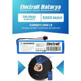 Electroll Coredy L900 L9 Uyumlu Batarya (Orijinal Kapasite) 5200mah Pil Robot Süpürge Batarya Değişimi