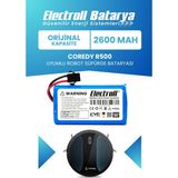 Electroll Coredy R500 Uyumlu Batarya (Orijinal Kapasite) 2600mah Pil Robot Süpürge Batarya Değişimi