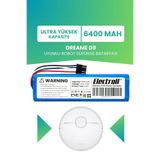 Electroll Dreame D9 Uyumlu Batarya (Ultra Yüksek Kapasite) 6400MAH Pil Robot Süpürge Bataryası Değişimi RLS5-WH0