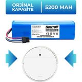 Electroll Dreame Vacuum Mop F9 Batarya (ORJİNAL KAPASİTE) 5200mah Pil Akıllı Robot Süpürge Batarya Değişimi