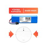 Electroll Dreame Vacuum Mop F9 Batarya (Yüksek Kapasite) 6400Mah Pil Akıllı Robot Süpürge Batarya Değişimi