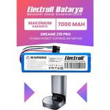Electroll Dreame Z10 Pro Uyumlu Batarya (Maksimum Kapasite) 7000MAH Akıllı Robot Süpürge Bataryası Değişimi