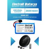 Electroll Dser 22t Uyumlu Batarya (Orijinal Kapasite) 2600mah Pil Robot Süpürge Batarya Değişimi