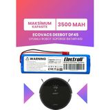 Electroll Ecovacs Deebot DF45 Uyumlu Batarya (Maksimum Kapasite) 3500MAH Pil Robot Süpürge Bataryası Değişimi