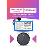 Electroll Eufy Robovac 11 Uyumlu Batarya (Maksimum Kapasite) 3500MAH Robot Süpürge AK-T2102311