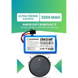 Electroll Eufy Robovac 11 Uyumlu Batarya (Ultra Yüksek Kapasite) 3200MAH Robot Süpürge AK-T2102311
