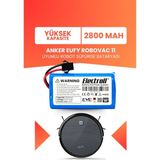 Electroll Eufy Robovac 11 Uyumlu Batarya (Yüksek Kapasite) 2800MAH Robot Süpürge Bataryası AK-T2102311