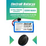 Electroll Eufy Robovac 11 ve 11S T2108 Uyumlu Batarya (Ultra Yüksek Kapasite) 3200MAH Süpürge Bataryası