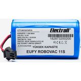 Electroll Eufy Robovac 11s T2108 Uyumlu Batarya (ULTRA YÜKSEK KAPASİTE) 3200mah Pil Robot Süpürge Batarya Değişimi