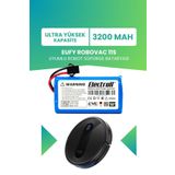 Electroll Eufy Robovac 11S Uyumlu Batarya (Ultra Yüksek Kapasite) 3.200MAH Robot Süpürge Bataryası