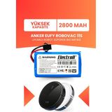 Electroll Eufy Robovac 11S Uyumlu Batarya (Yüksek Kapasite) 2800MAH Pil Akıllı Robot Süpürge Bataryası