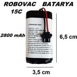 Electroll Eufy Robovac 15c Süpürge Uyumlu Batarya (ORJİNAL KAPASİTE) 2600mah Pil Robot Süpürge Batarya Değişimi