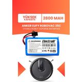 Electroll Eufy Robovac 35C Uyumlu Batarya (Yüksek Kapasite) 2800MAH Robot Süpürge Bataryası T2117G11