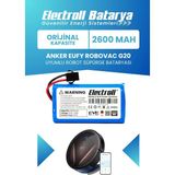 Electroll Eufy Robovac G20 Uyumlu Batarya (Orijinal Kapasite) 2600mah Pil Robot Süpürge Batarya Değişimi