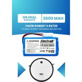 Electroll Fakir Robert Rs720 Uyumlu Batarya (ORJİNAL KAPASİTE) 2600mah Pil Robot Süpürge Batarya Değişimi