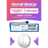 Electroll Haiber Tab T530S Uyumlu Batarya (Maksimum Kapasite) 7000MAH Pil Robot Süpürge Bataryası Değişimi