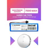 Electroll Haiber Tab T530S Uyumlu Batarya (Maksimum Kapasite) 7000MAH Pil Robot Süpürge Bataryası Değişimi