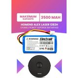 Electroll Homend Alex Laser 1282H Uyumlu Batarya (Maksimum Kapasite) 3500MAH Pil Robot Süpürge Bataryası