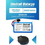 Electroll Ikohs Netbot S15 Uyumlu Batarya (Orijinal Kapasite) 2600mah Pil Robot Süpürge Batarya Değişimi